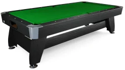 Stół bilardowy spływowy Vip Extra 9 ft czarny/zielony