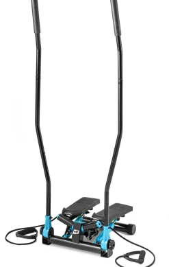 Stepper skrętny z ramionami HS-045S Slim niebieski
