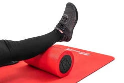 Wałek roller do masażu EPE 30cm czerwono-czarny