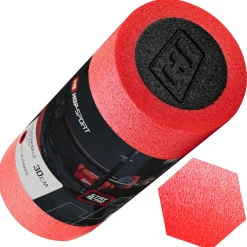 Wałek roller do masażu EPE 30cm czerwono-czarny
