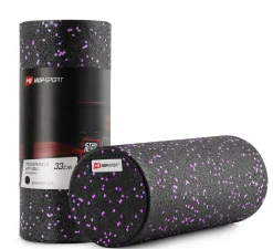 Wałek roller do masażu EPP pełny 33cm fioletowy