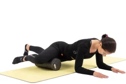 Wałek roller do masażu EPP pełny 33cm fioletowy