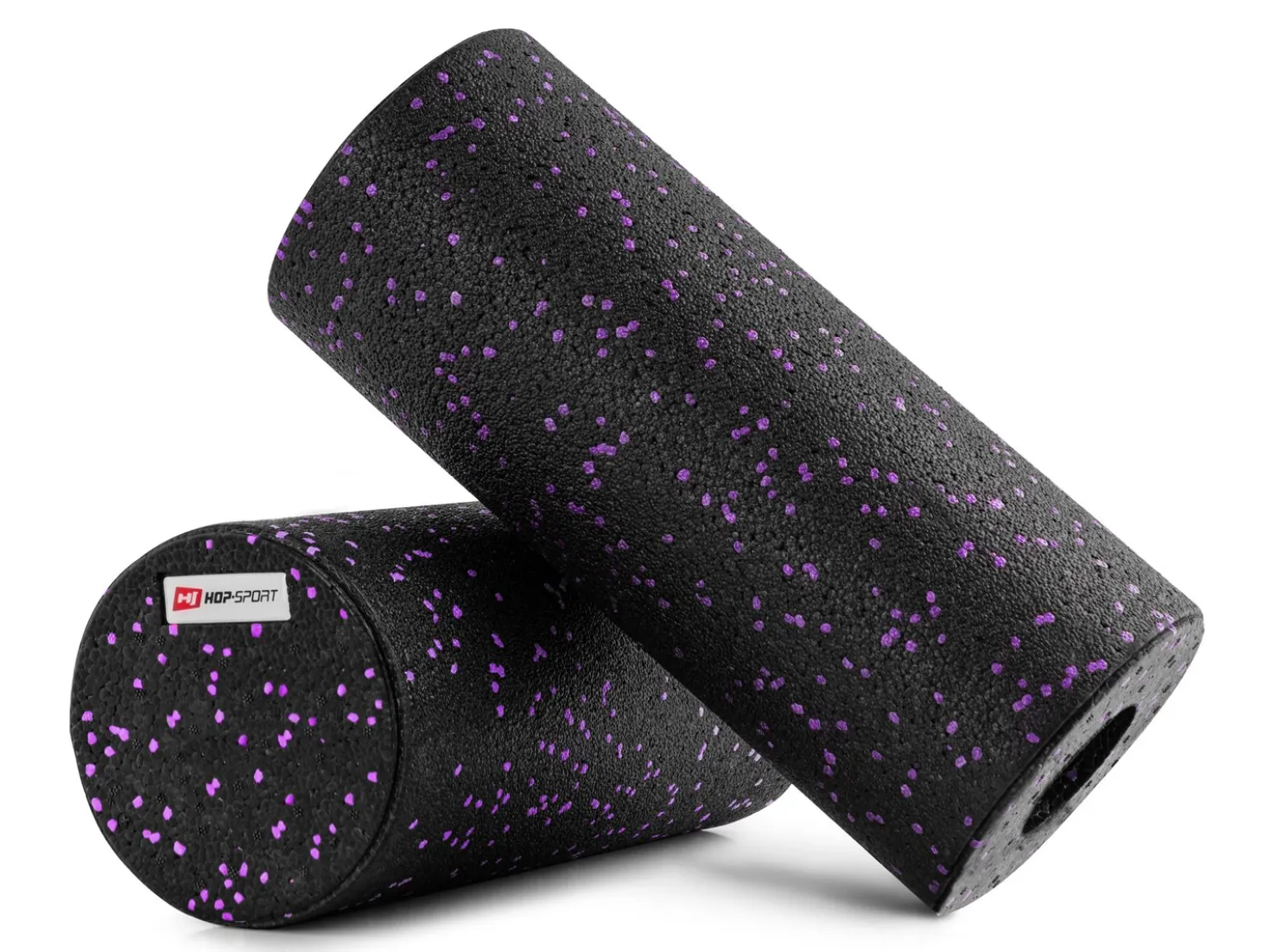 Wałek roller do masażu EPP pełny 33cm fioletowy