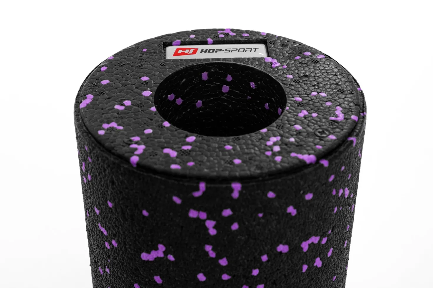 Wałek roller do masażu EPP pusty 33cm fioletowy