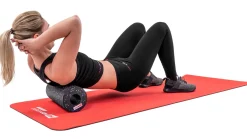 Wałek roller do masażu EPP pusty 33cm fioletowy