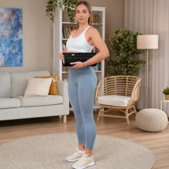 Wałek roller do masażu EVA 33cm czarny