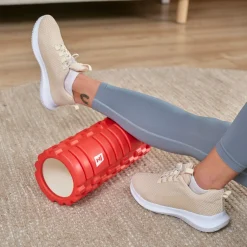 Wałek roller do masażu EVA 33cm czerwony