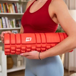 Wałek roller do masażu EVA 45cm czerwony