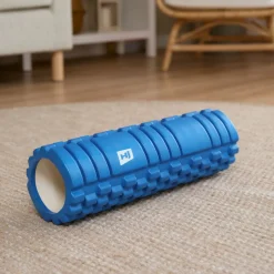 Wałek roller do masażu EVA 45cm niebieski