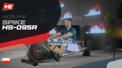 Wioślarz magnetyczny HS-095R Spike złoty