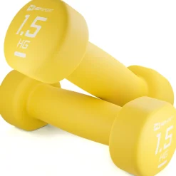Zestaw hantelek żeliwnych neoprenowych 2x1,5kg