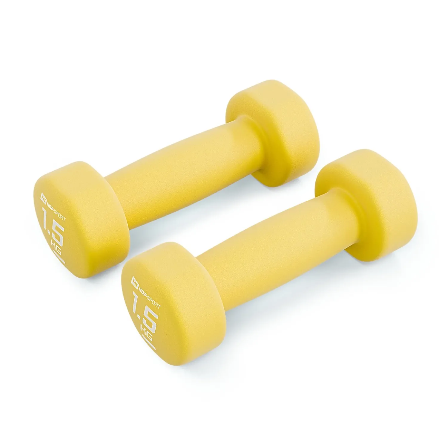 Zestaw hantelek żeliwnych neoprenowych 2x1,5kg