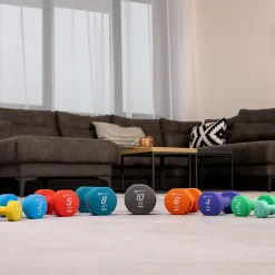 Zestaw hantelek żeliwnych neoprenowych 2x8kg