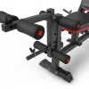 Zestaw kulturystyczny Premium 75kg z ławką hs-1075