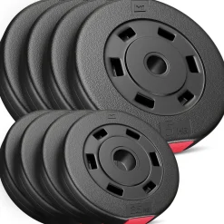 Zestaw kulturystyczny Premium 39kg z ławką HS-1080