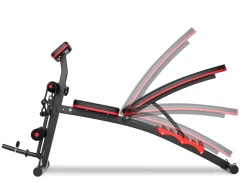 Zestaw kulturystyczny Premium 40kg z ławką HS-1035