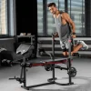 Zestaw kulturystyczny Premium 38kg z ławką HS-1065