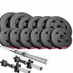 Zestaw kulturystyczny Premium 38kg z ławką HS-1055