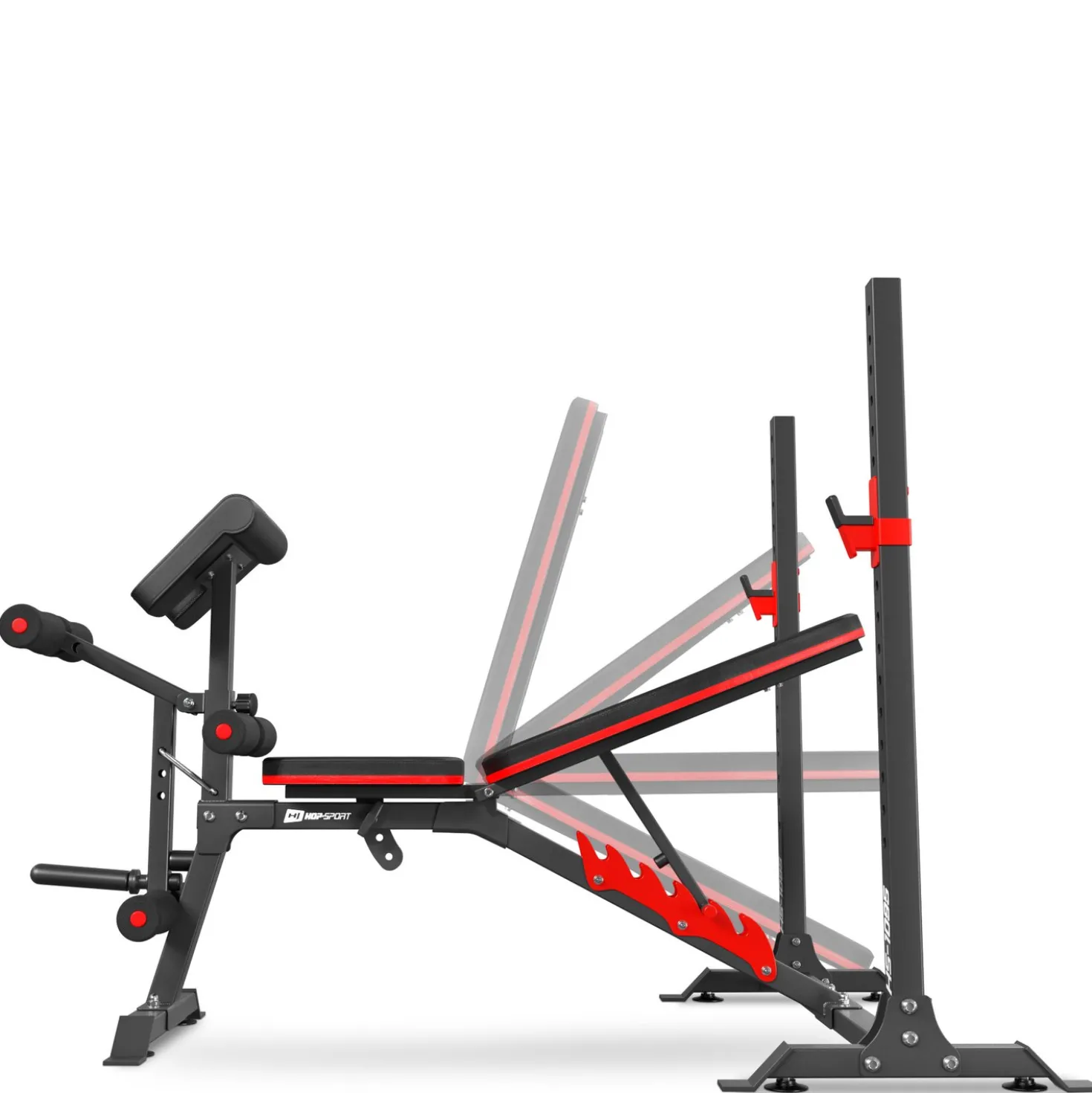 Zestaw kulturystyczny Premium 135kg z ławką HS-1095