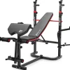 Zestaw kulturystyczny Strong 106kg z ławką HS-1065