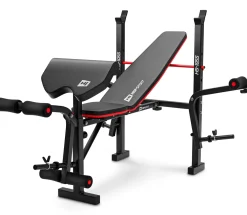 Zestaw kulturystyczny Strong 106kg z ławką HS-1055