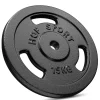 Zestaw obciążeń żeliwnych 90kg (2x20, 2x15, 2x10)