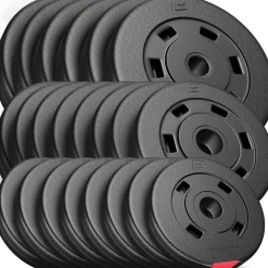 Zestaw obciążeń kompozytowych 60kg (6x5, 8x2.5, 8x1.25)