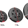 Zestaw obciążeń kompozytowych 30kg (2x5, 4x2.5, 8x1.25)