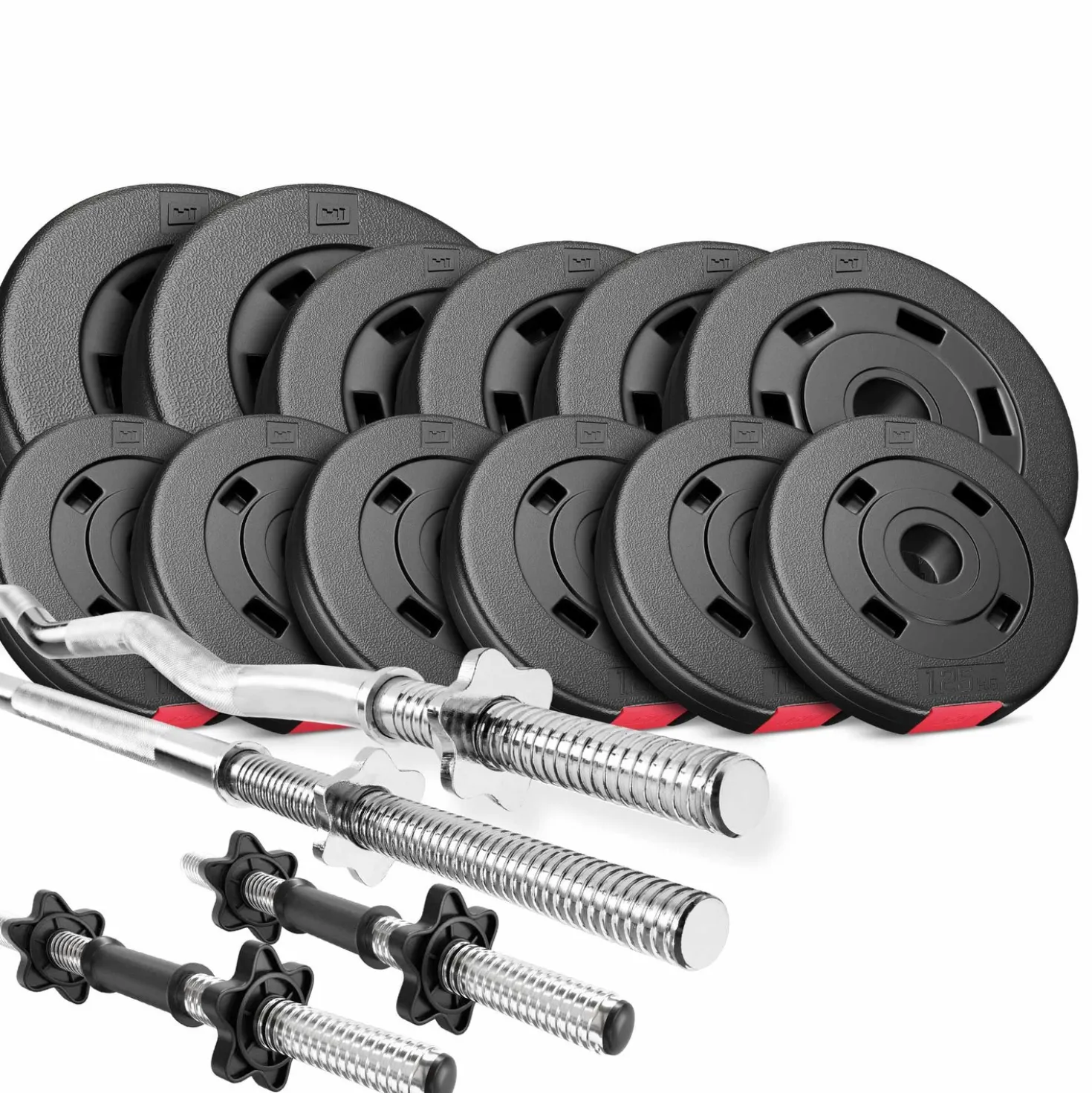 Zestaw obciążeń kompozytowych Premium 45kg
